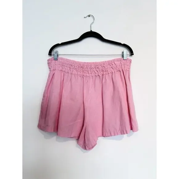 Anthropologie the Somerset Shorts Linen Edition in Pink - Large - Picture 4 of 7